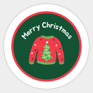 Merry Christmas Sticker